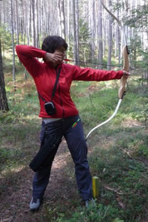 Tiro all'arco sul Renon